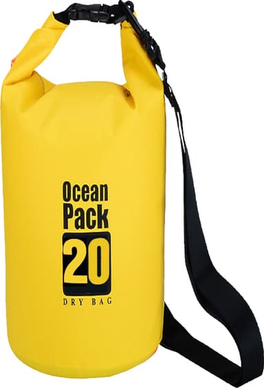 Hello Dry Bag 20L vedenpitävä pakkauspussi (keltainen)
