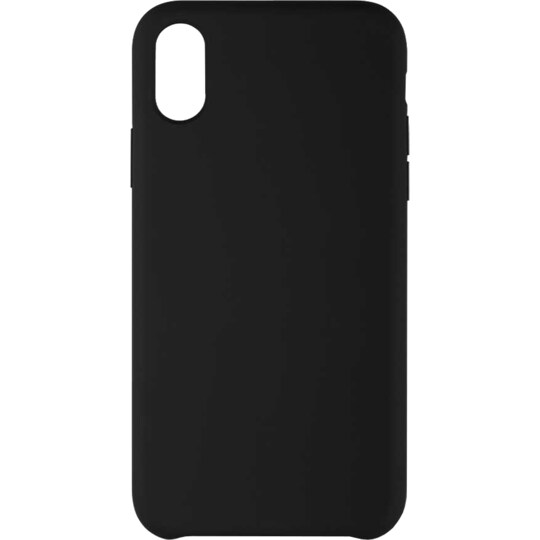 La Vie iPhone Xr silikoninen suojakuori (musta)
