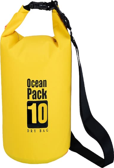 Hello Dry Bag 10L vedenpitävä pakkauspussi (keltainen)