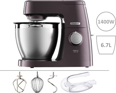 Kenwood Chef Sense XL yleiskone (viininpunainen)