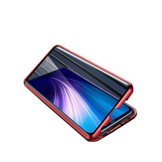 Kannettava kannettava kaksipuolinen karkaistu lasi - Xiaomi RedMi 8 - Punainen