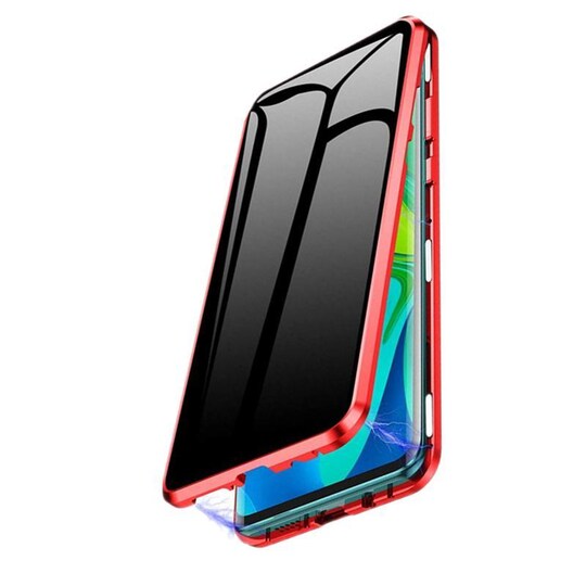 XiaoMi F1 kuori kaksipuolinen karkaistu lasi punainen