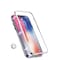 Panssarilasi - karkaistu lasi - iPhone XS Max - hopea