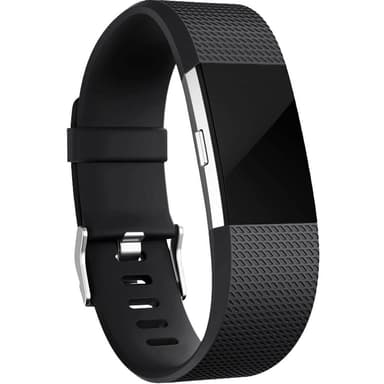 Fitbit Carge 2 ranneke - Musta L