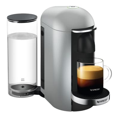 Nespresso VertuoPlus kapselikeitin (hopea)