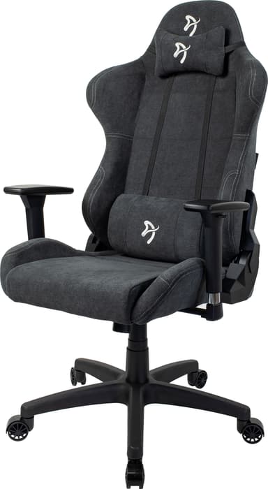 Arozzi Torretta Soft Fabric pelituoli (tummanharmaa)