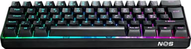 NOS C-250 MINI PRO RGB pelinäppäimistö