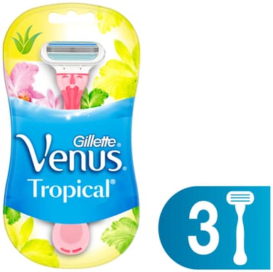 Gillette Venus Tropical kertakäyttöhöylä 426263 (3 kpl)