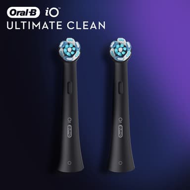 Oral-B iO Ultimate Clean vaihtoharjat IOREFILL2BK (musta)
