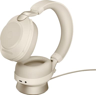 Jabra Evolve2 85 L380a MS Stereo kuulokkeet lataavalla jalustalla, be.