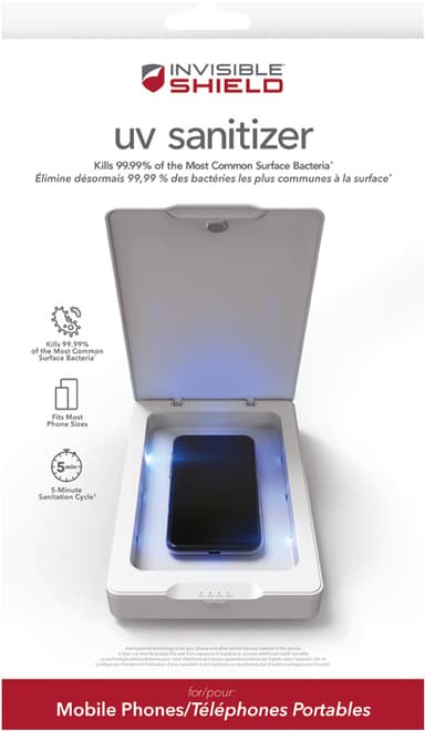 InvisibleShield UV sterilointilaite