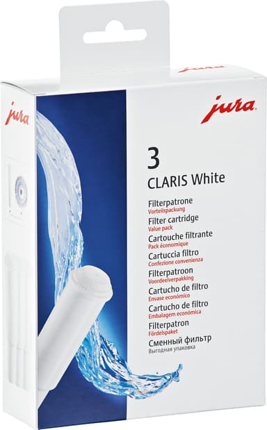 Jura CLARIS White vesisuodatin JURA68739 (3 kpl)