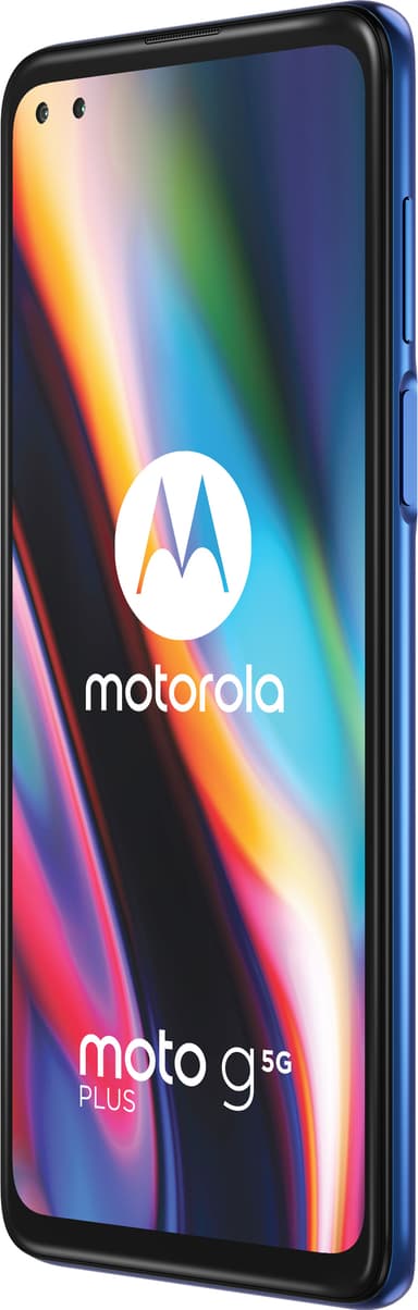Motorola Moto G 5G Plus älypuhelin 4/64GB (surfing blue)