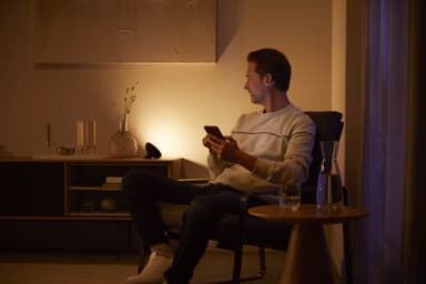 Philips Hue Bloom LED lamppu (musta)