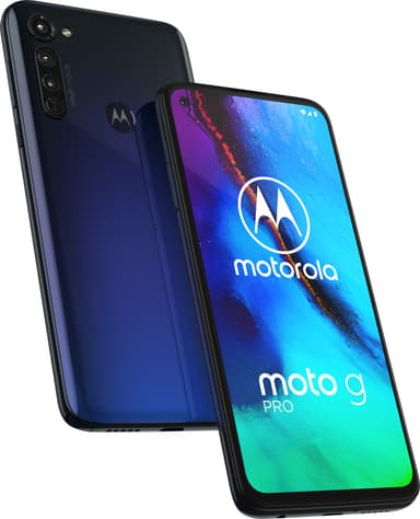 Motorola Moto G Pro älypuhelin 4/128GB (Mystic Indigo)