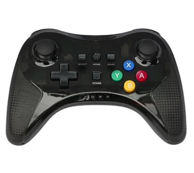 Langaton ohjaus Nintendo Wii U: lle - musta