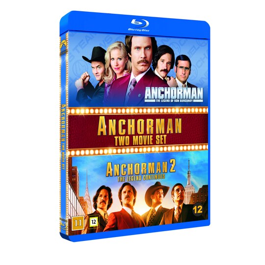 ANCHORMAN 1+2 (Blu-Ray)
