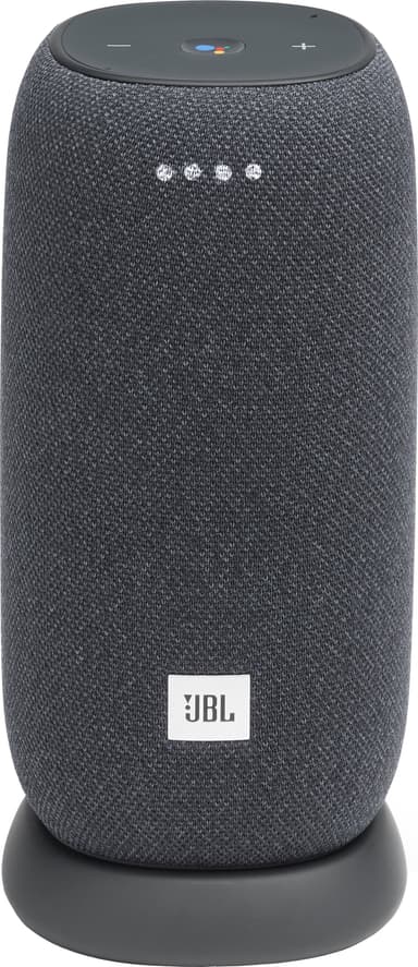 JBL LINK Bluetooth kaiutin latausasemalla (harmaa)