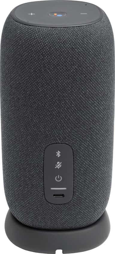 JBL LINK Bluetooth kaiutin latausasemalla (harmaa)