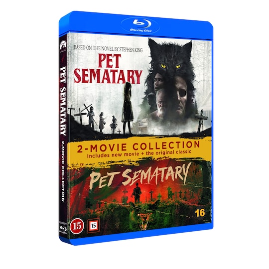 PET SEMATARY 2-MOVIE COLLECTION (Blu-Ray)