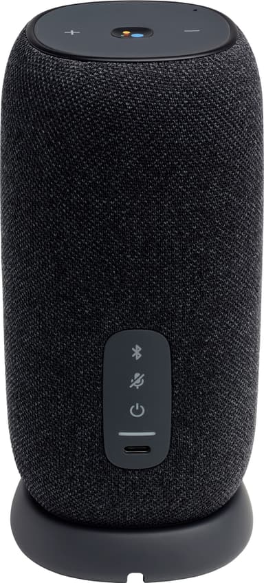 JBL LINK Bluetooth kaiutin latausasemalla (musta)
