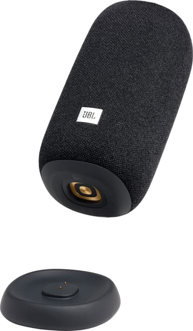 JBL Link Portable puheohjattava kaiutin (musta)