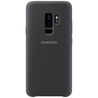 Samsung Galaxy S9 Plus silikonikuori (musta)