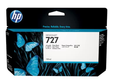 HP 727 - dye-based photo black - alkuperäinen - DesignJet - mustepatruuna