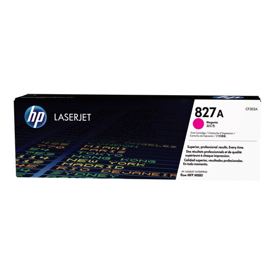 HP 827A - magenta - alkuperäinen - LaserJet - väriainekasetti (CF303A)