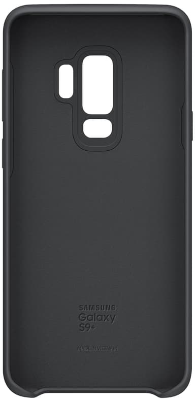 Samsung Galaxy S9 Plus silikonikuori (musta)