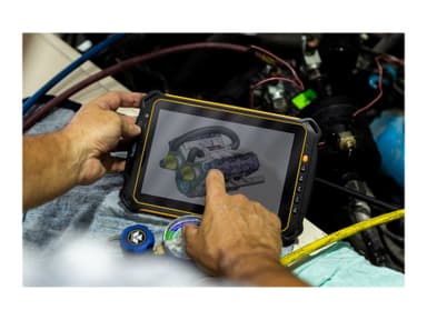 RugGear RG910 - tablet - Android 8.0 (Oreo) - 32 GB - 8 - 3G, 4G