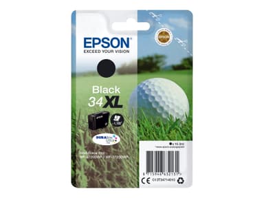Epson 34XL - XL - musta - alkuperäinen - mustepatruuna