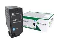 Lexmark - Tuottoisa - sinivihreä - alkuperäinen - väriainekasetti - LCCP, LRP