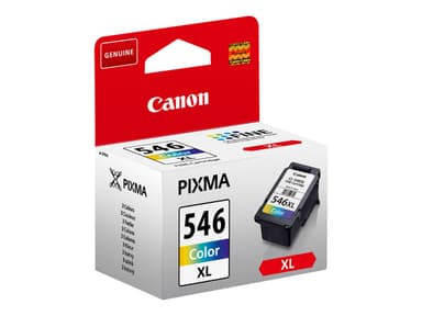 Canon CL-546XL - Tuottoisa - väri (sinivihreä, sinipunainen, keltainen) - alkuperäinen - mustepatruuna