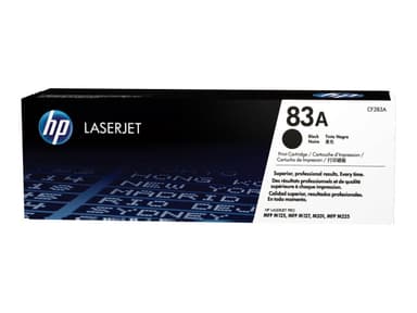 HP 83A - musta - alkuperäinen - LaserJet - väriainekasetti (CF283A)
