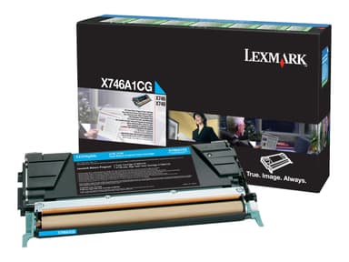 Lexmark - sinivihreä - alkuperäinen - väriainekasetti - LCCP, LRP