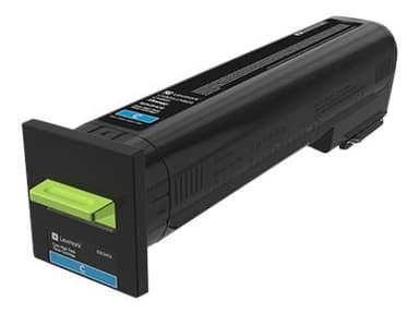 Lexmark - Tuottoisa - sinivihreä - alkuperäinen - väriainekasetti - LCCP, Lexmark Corporate