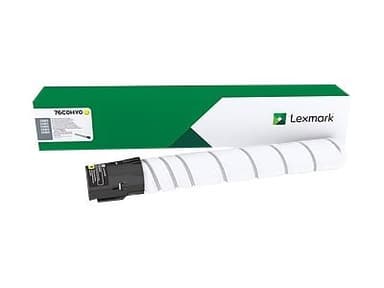 Lexmark - Tuottoisa - keltainen - alkuperäinen - väriainekasetti