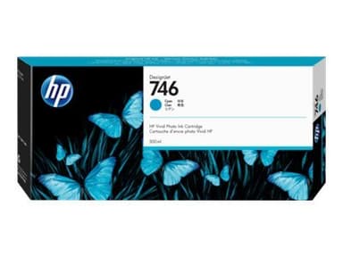 HP 746 - cyan - original - DesignJet - ink cartridge