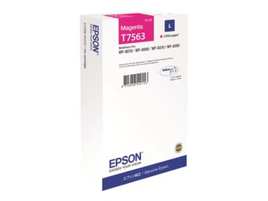 Epson T7563 - L size - magenta - original - ink cartridge