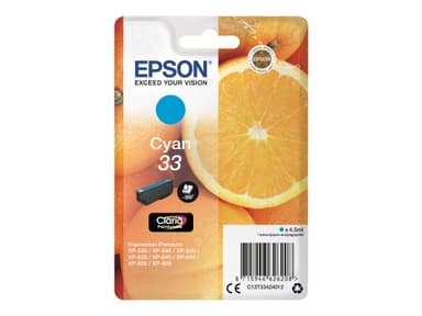 Epson 33 - sinivihreä - alkuperäinen - mustepatruuna