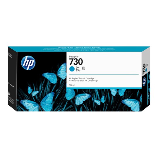 HP 730 - suuri kapasiteetti - sinivihreä - alkuperäinen - DesignJet - mustepatruuna