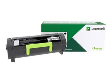 Lexmark 602X - Erittäin tuottoisa - musta - alkuperäinen - väriainekasetti - LCCP, LRP