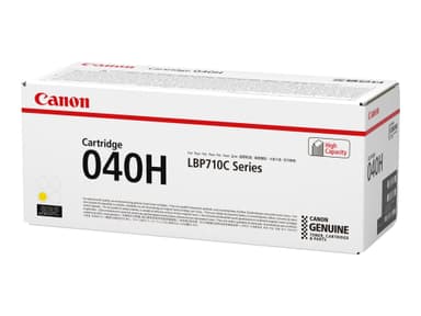 Canon 040 H - suuri kapasiteetti - keltainen - alkuperäinen - väriainekasetti