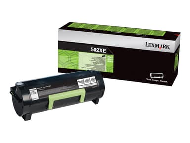 Lexmark 502X - Extra High Yield - black - original - toner cartridge - Lexmark Corporate