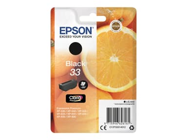 Epson 33 - musta - alkuperäinen - mustepatruuna