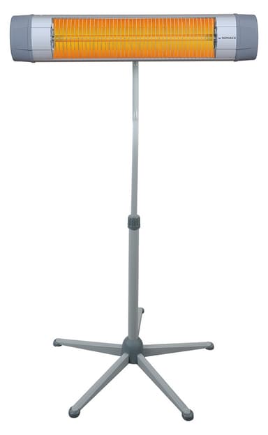 Norveco Star 2000W patio lämmitin jalustalla ja termostaatilla