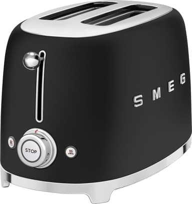 Smeg leivänpaahdin TSF01BLMEU (mattamusta)