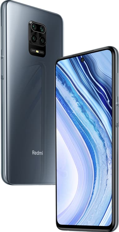 Xiaomi Redmi Note 9 Pro älypuhelin 6/128GB (Interstellar Grey)