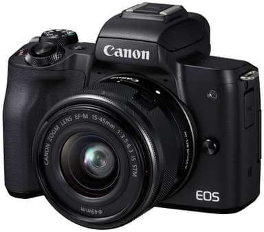 Canon EOS M50 kompakti järjestelmäkamera + 15-45 IS STM objektiivi